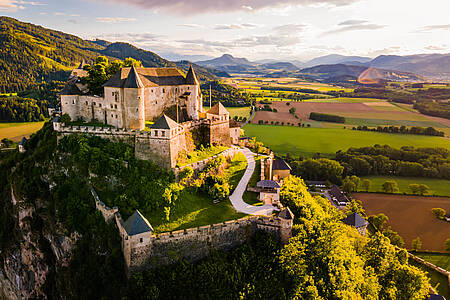 Burg Hochosterwitz in der Region Mittelk&auml;rnten